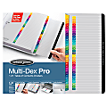 Wilson Jones® MultiDex® Pro Dividers, 1-31 Tab Index, Multicolor Tabs