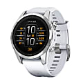 Garmin epix Pro (Gen 2) Standard Edition Smartwatch with 42 mm Case, Whitestone/Silver 1 thumbnail image