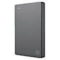 Seagate Basic Portable External Hard Drive, 1TB, USB 3.0, Gray, STJL1000400 1 thumbnail image