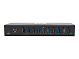 Eaton Tripp Lite series 10-Port Industrial-Grade USB 3.0 SuperSpeed Hub - 20 kV ESD Immunity, Iron Housing, Mountable - U360010IND 1 thumbnail image