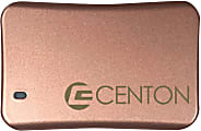 Centon Dash Series External USB-C Solid State Drive, 1,000GB, Rose Gold