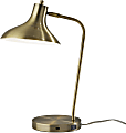 Adesso® Simplee Cleo Desk Lamp, 19”H, Antique Brass 1 thumbnail image