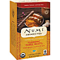 Numi® Turmeric Organic Tea Licorice, Spicy Ginger, Turmeric, 1.4 Oz, Carton Of 12