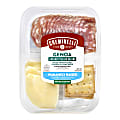 Creminelli Genoa, Provolone Cheese And Crackers Packs, 2 Oz, Set Of 4 Packs