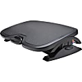 Kensington SmartFit Solemate Plus Foot Rest - 3.50" to 5" Adjustable Height - 30° Tilt - Black - 1 Each - TAA Compliant 1 thumbnail image