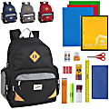 Trailmaker Backpacks With 30-Piece School Supply Set, Assorted Colors, Set Of 12 Backpacks, 8788SSQ12 1 thumbnail image