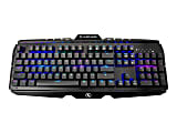 IOGEAR Kaliber Gaming HVER PRO X - Keyboard - backlit - USB - key switch: brown - black