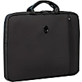 Mobile Edge Alienware Vindicator AWV17NS2.0 Carrying Case (Sleeve) for 17.3" Notebook - Teal, Black - Slip Resistant Base, Scrape Resistant, Scratch Resistant - Neoprene, Lycra Body - Handle - 13" Height x 17" Width x 2" Depth 1 thumbnail image