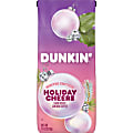 Dunkin' Donuts Holiday Cheer Ground Coffee, Dark Roast, Chocolate, 11 Oz Bag