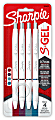 Sharpie S-Gel Retractable Gel Pens, Medium Point, 0.7mm  White Barrels, Assorted Jewel Inks, Pack Of 4 Pens 1 thumbnail image