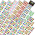 Sandylion Jumbo Variety Assortment Sticker Packs, 980 Stickers Per Pack, Set Of 2 Packs 1 thumbnail image