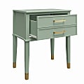 Ameriwood™ Home Westerleigh End Table, 28"H x 23-5/8"W x 15-5/8"D, Green