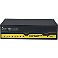 Brainboxes ES-279 - Device server - 8 ports - 100Mb LAN, RS-232 - DC power