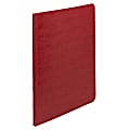 ACCO® Pressboard Report Cover With Fastener, Side Bound, 8 1/2" x 11", 60% Recycled, Earth Red 1 thumbnail image