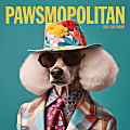 2026 TF Publishing Humor & Comics Monthly Wall Calendar, 12" x 12", Pawsmopolitan, January To December 1 thumbnail image