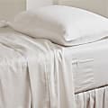 Dormify Robin Classic Cotton Sheet Set, Twin/Twin XL, White 1 thumbnail image