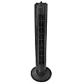 Optimus Adjustable Oscillating Tower Fan, 32"H x 6"W, Black 1 thumbnail image