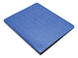Wilson Jones® Presstex® Side-Bound Grip Binder, Dark Blue