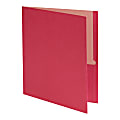 Earthwise® by Oxford™ Twin-Pocket Folder, 95% Recycled, Red, Box Of 25 1 thumbnail image