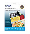 Epson® Bright Pro Multi-Use Printer & Copy Paper, White, Letter (8.5" x 11"), 500 Sheets Per Ream, 24 Lb, 96 Brightness