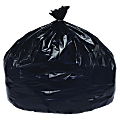 SKILCRAFT® Low Density 1.5-mil Trash Liners, 60 Gallons, 38" x 58", 90% Recycled, Black, Pack Of 20 (AbilityOne 8105-01-517-3668) 1 thumbnail image