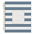 2026 Blue Sky Day Designer Daily/Monthly Planner, 8" x 10", Rugby Stripe Navy, January To December, 142098 1 thumbnail image