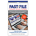 ComplyRight FAST FILE Tax Filings For Small Business, W-2/1099, Card for 5 Tax Filings