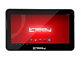 LINSAY Quad-Core Tablet, 10.1" Screen, 1GB Memory, 8GB Storage, Android 4.4 KitKat
