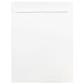 JAM Paper® Open-End 9" x 12" Envelopes, Gummed Seal, White, Pack Of 50 Envelopes