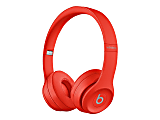 Beats Solo3 PRODUCTRED PRODUCT RED headphones with mic on ear