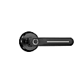 GeekTale B01 Smart Fingerprint Door Lock With Lever, 2.81"H x 2.56"W x 6.02"D, Matte Black 1 thumbnail image
