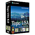 DeLorme Topo USA 8.0 National Edition, Traditional Disc