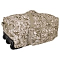 Mercury Tactical Gear Mini Monster Fabric Rolling Deployment Bag, 13"H x 31"W x 16"D, Digital Desert Camo 1 thumbnail image