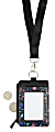 Office Depot® Brand Fashion Lanyard With Badge/Card ID Holder, Victorian Flowers 1 thumbnail image