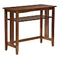 Office Star™ Sierra Rectangle Foyer Table, 30”H x 36”W x 15-3/4”D, Ash