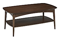 Office Star™ Copenhagen Rectangular Coffee Table, 18-1/4”H x 42”W x 23”D, Walnut 1 thumbnail image