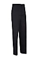 Royal Park Men's Uniform, Flat-Front Pants, Size 29 Waist x 32 Inseam, Black