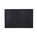 Floortex® Doortex® Anti-Fatigue BubbleMat, 24" x 35", Black 1 thumbnail image