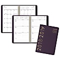 AT-A-GLANCE® Contemporary Weekly/Monthly Academic Planner, 4 7/8" x 8", Purple, July 2018 to June 2019
