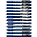 Pentel Rubber Grip Clic Eraser - Blue Barrel - Pen - Refillable - 12 / Box - Retractable, Latex-free Grip, Pocket Clip, Ghost Resistant, Non-abrasive 1 thumbnail image