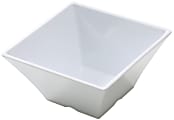 American Metalcraft Endurance Square Melamine Serving Bowls, 228 Oz, White, Pack Of 6 Bowls 1 thumbnail image