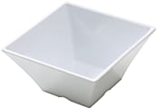 American Metalcraft Endurance Square Melamine Serving Bowls, 228 Oz, White, Pack Of 6 Bowls