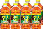 Clorox Pine Sol Multi Surface Cleaner, Original, 40 Oz, Pack Of 8 Bottles 1 thumbnail image