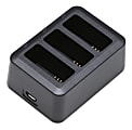 DJI 3-Bay Battery Charging Hub For DJI Tello Drone Batteries, Black, CP.PT.00000271.01