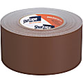 Shurtape PC 618C Performance-Grade Cloth Duct Tape Rolls, 2.83" x 60 Yd, Brown, Pack Of 16 Rolls