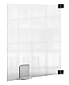 Rosseto Serving Solutions Workstation/Booth Divider, Avante Guarde 360, 20" x 24", Semi-Clear