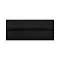 LUX #10 Envelopes, Peel & Press Closure, Midnight Black, Pack Of 1,000