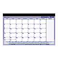 Brownline® Monthly Magnetic Desk Pad Calendar, 17-3/4" x 10-7/8", Blue/White, January To December 2023, C181700A 1 thumbnail image