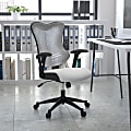 Flash Furniture Ergonomic Mesh High-Back Executive Office Chair, White 1 thumbnail image