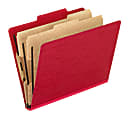 Pendaflex® PressGuard® Color Classification File Folder, 8 1/2" x 11", Letter Size, Scarlet, Box Of 10 1 thumbnail image